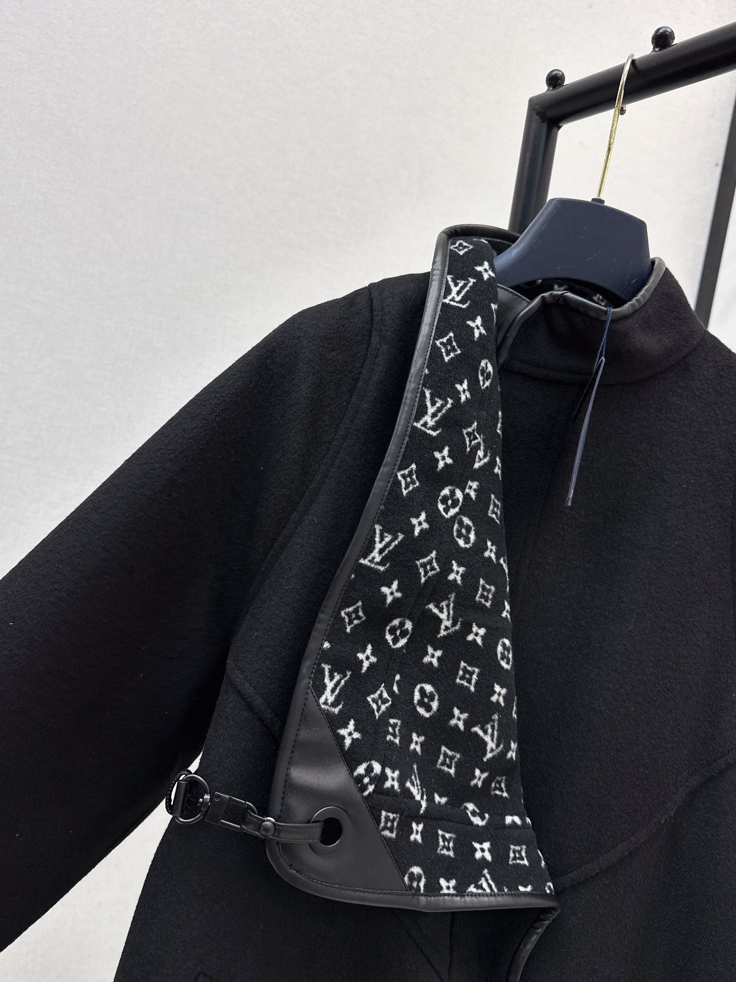 The latest autumn and winter vintage double-sided woolen long cloak coat