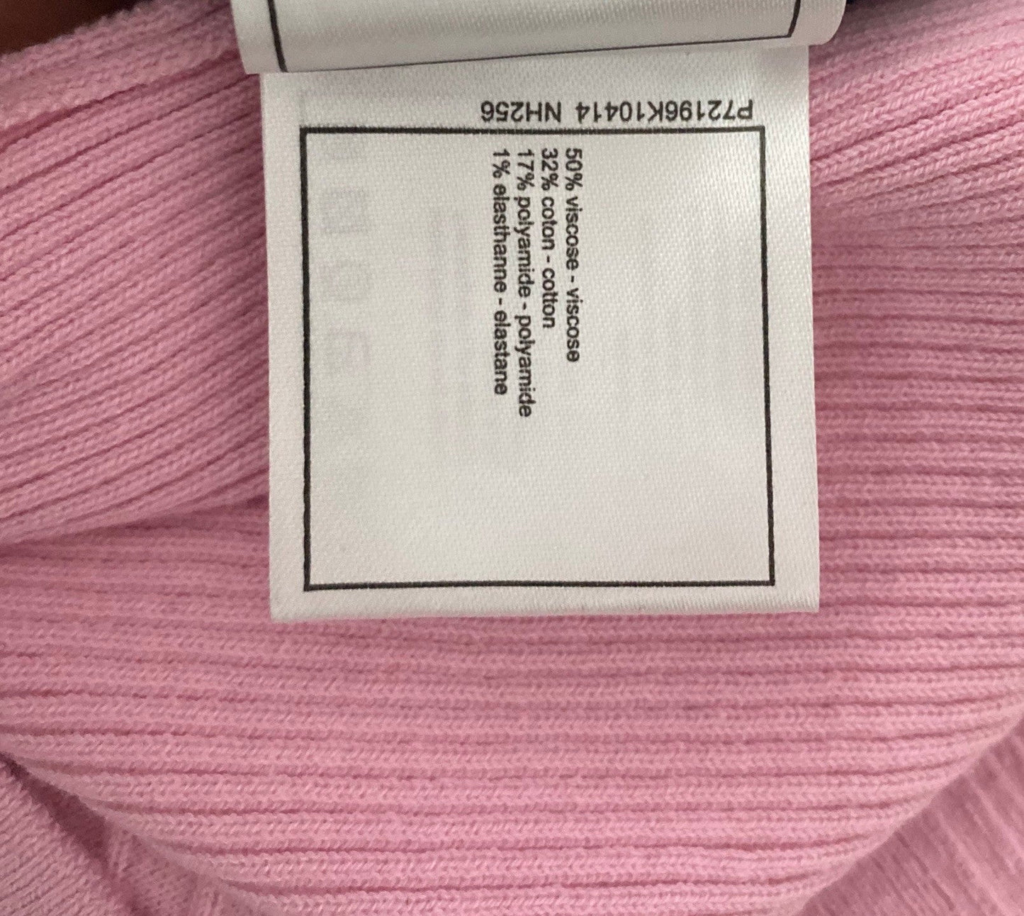 Pink Metallic Label Short Sleeve