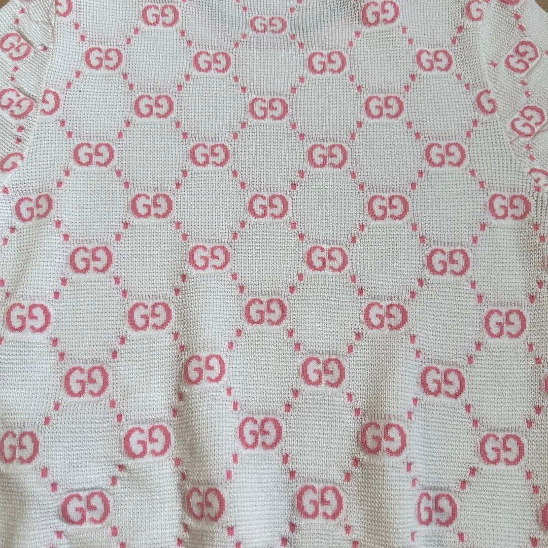 Floral Cotton Crew Neck Top