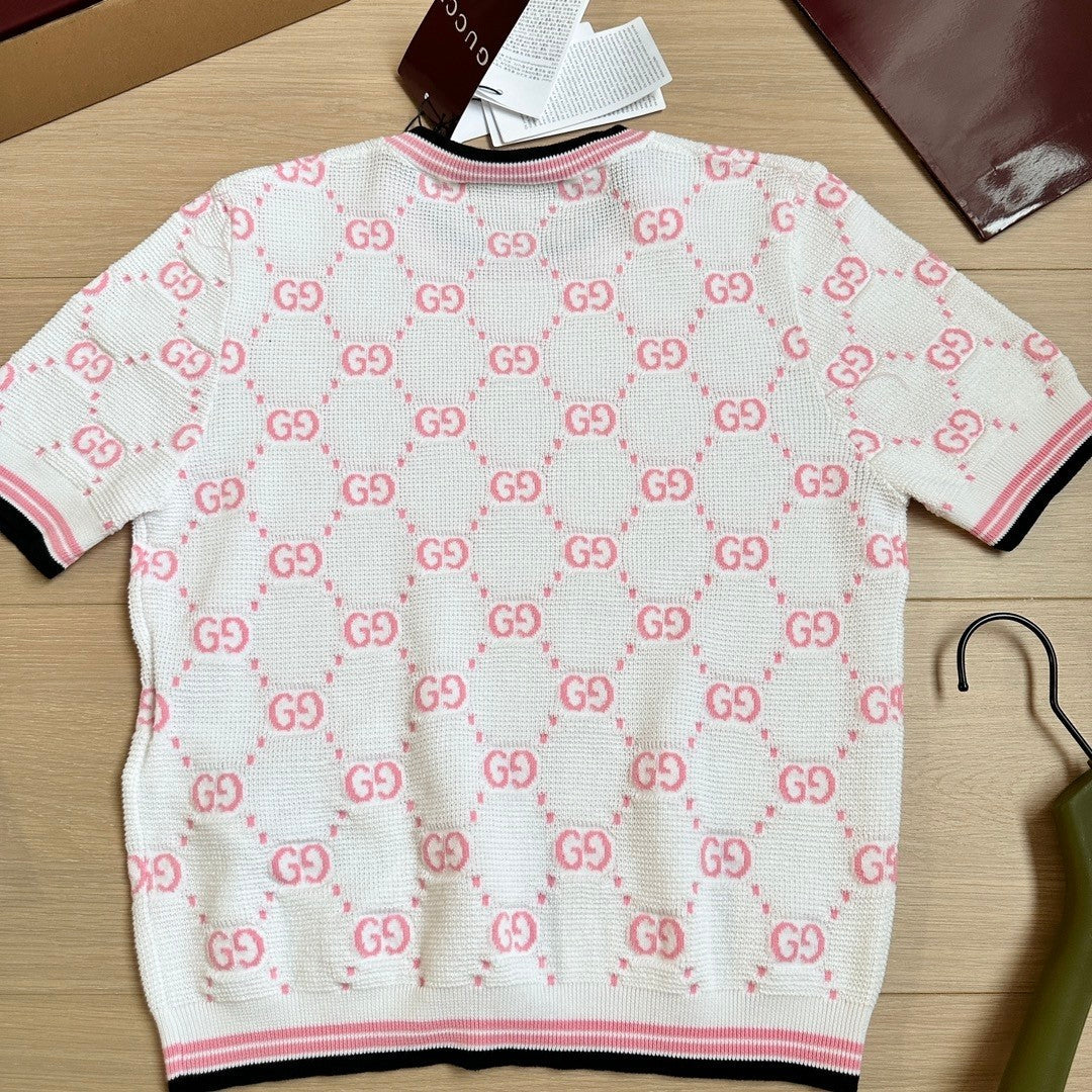 Floral Cotton Crew Neck Top
