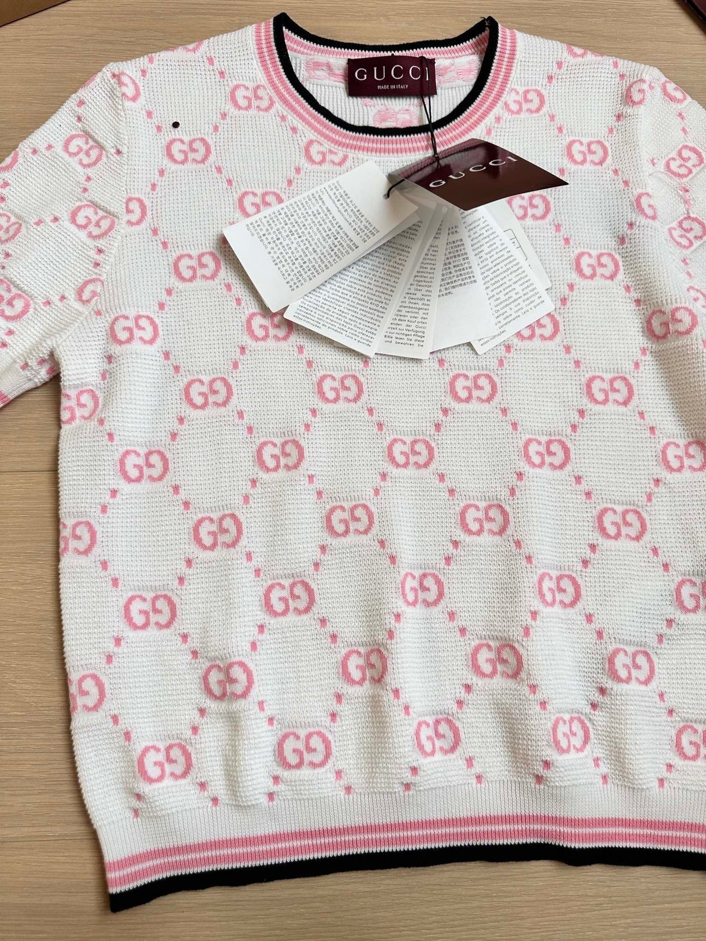 Floral Cotton Crew Neck Top