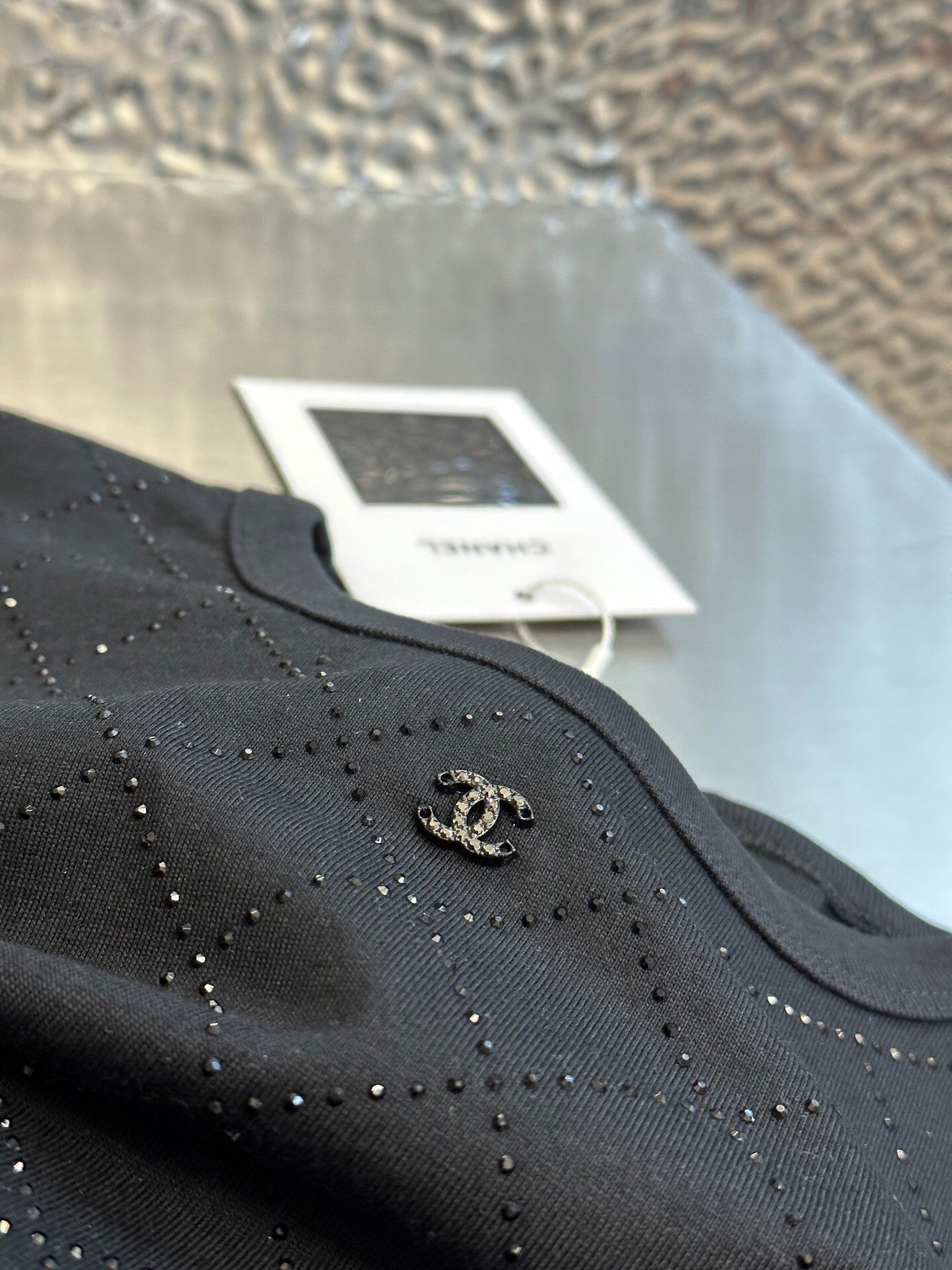 New Heavy Duty Rhinestone Backless 𝑇