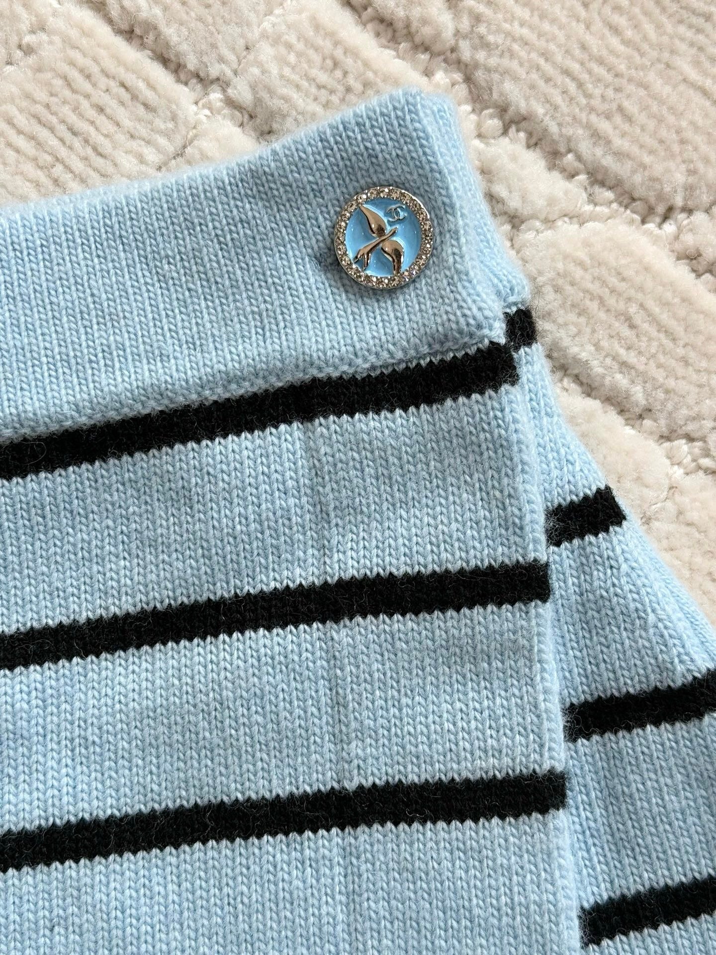 Blue Striped Suit