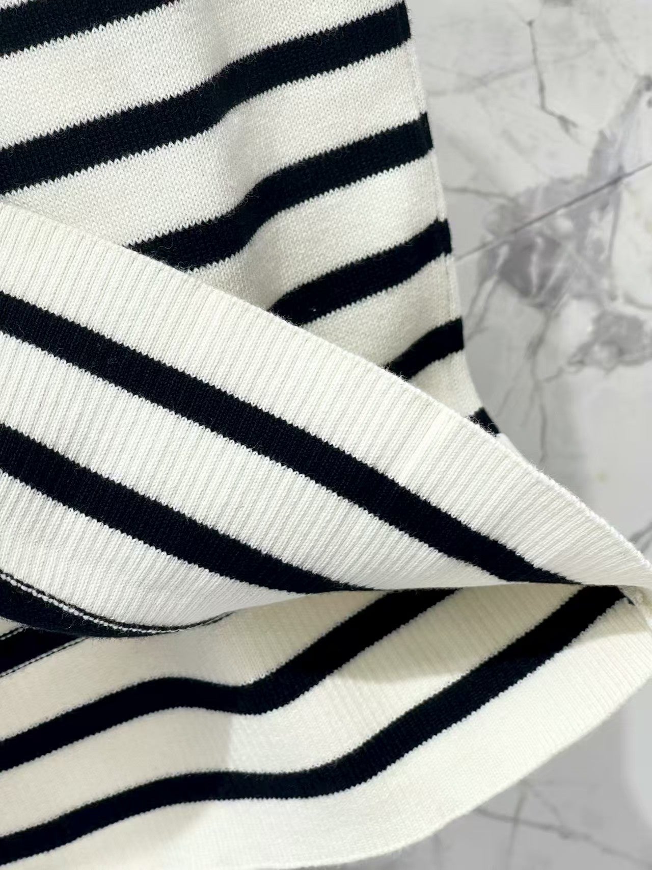 Spring/Summer French Style Striped Sleeveless Tank Top